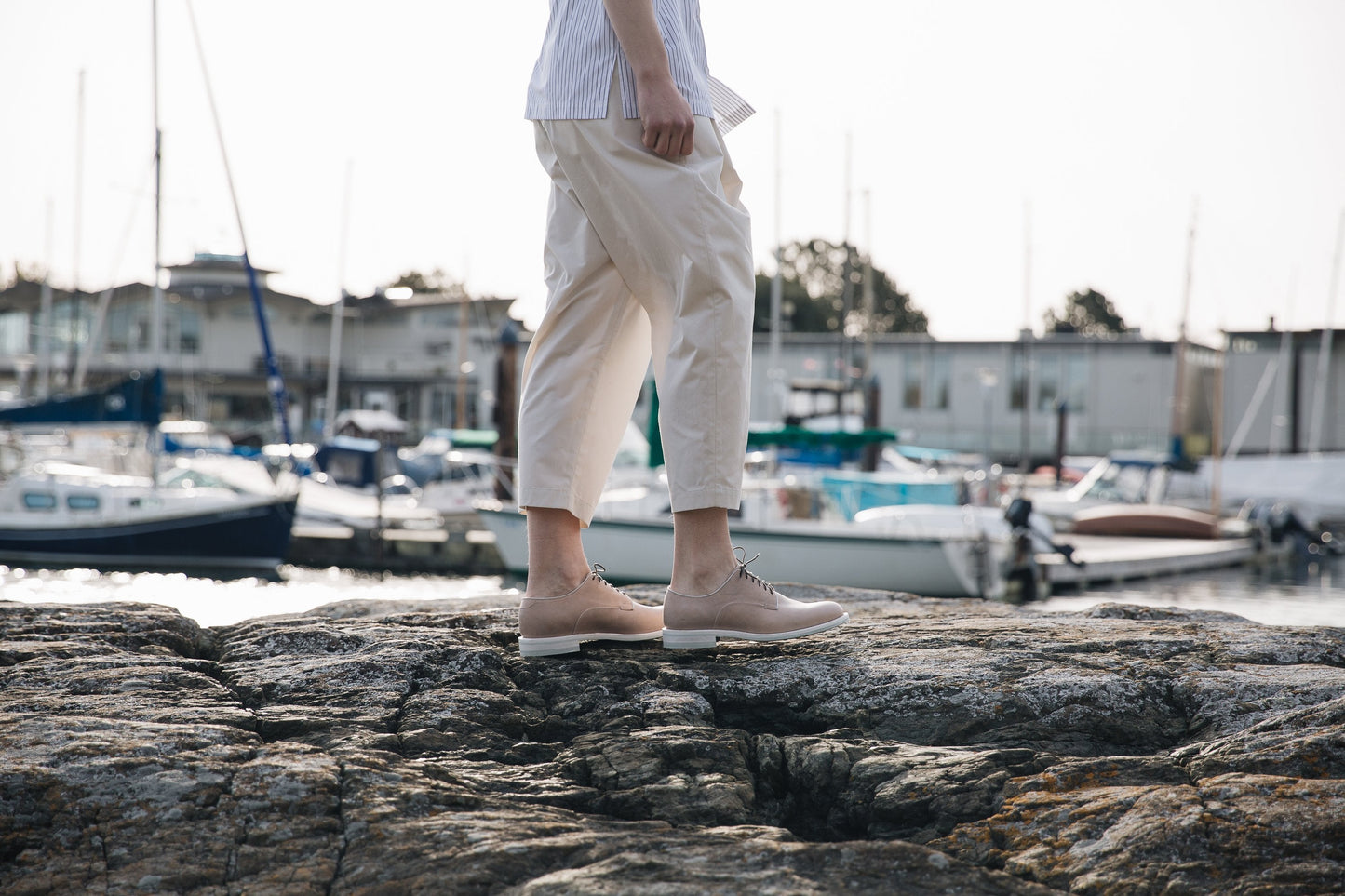 Derby Shoe Used White - VIBERG North America