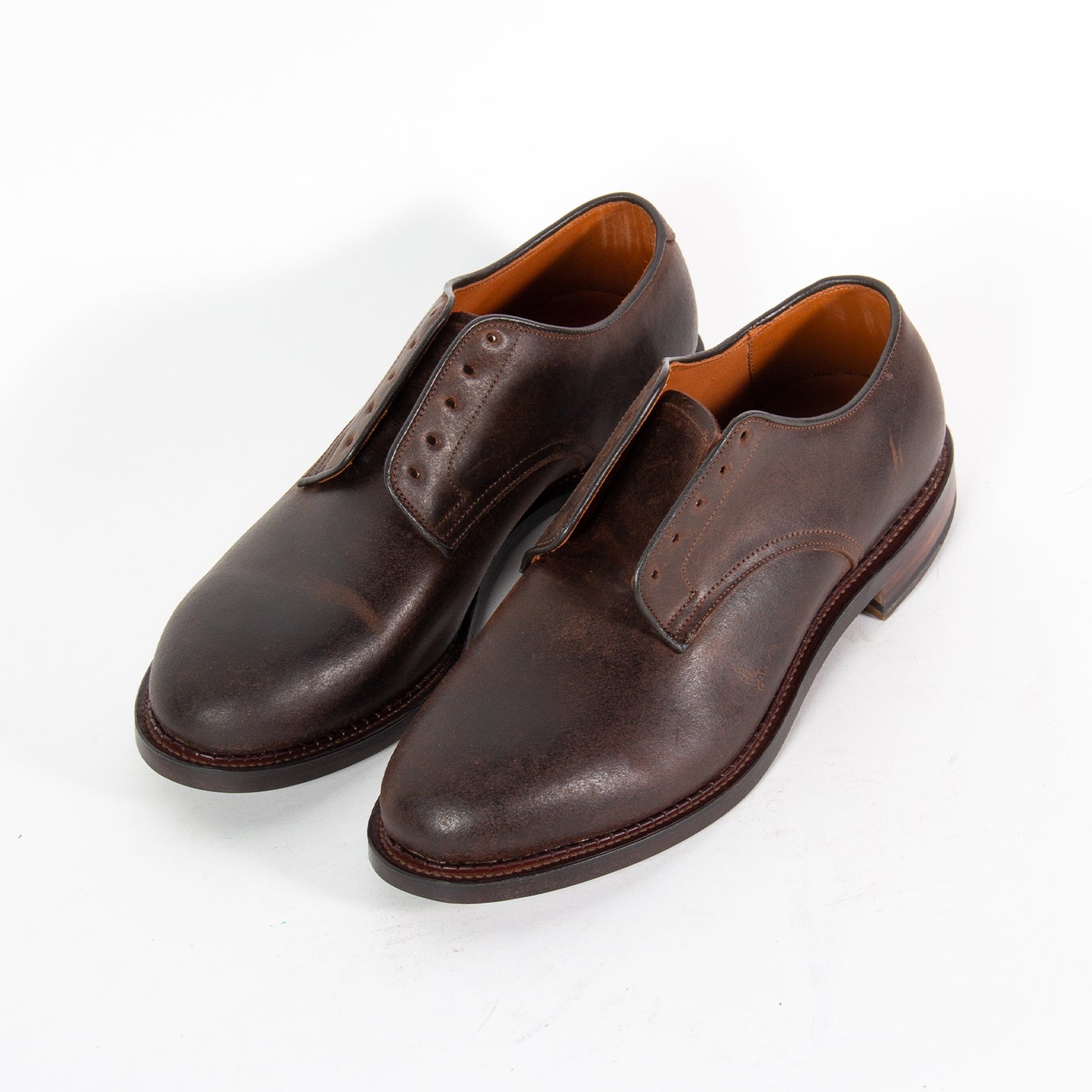 Rockland Blucher Brown Waxed Flesh