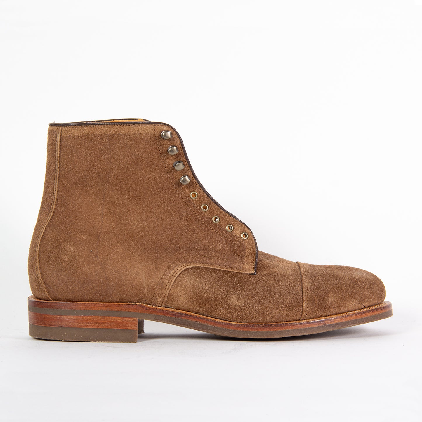 Halkett Boot Bison Calf Suede
