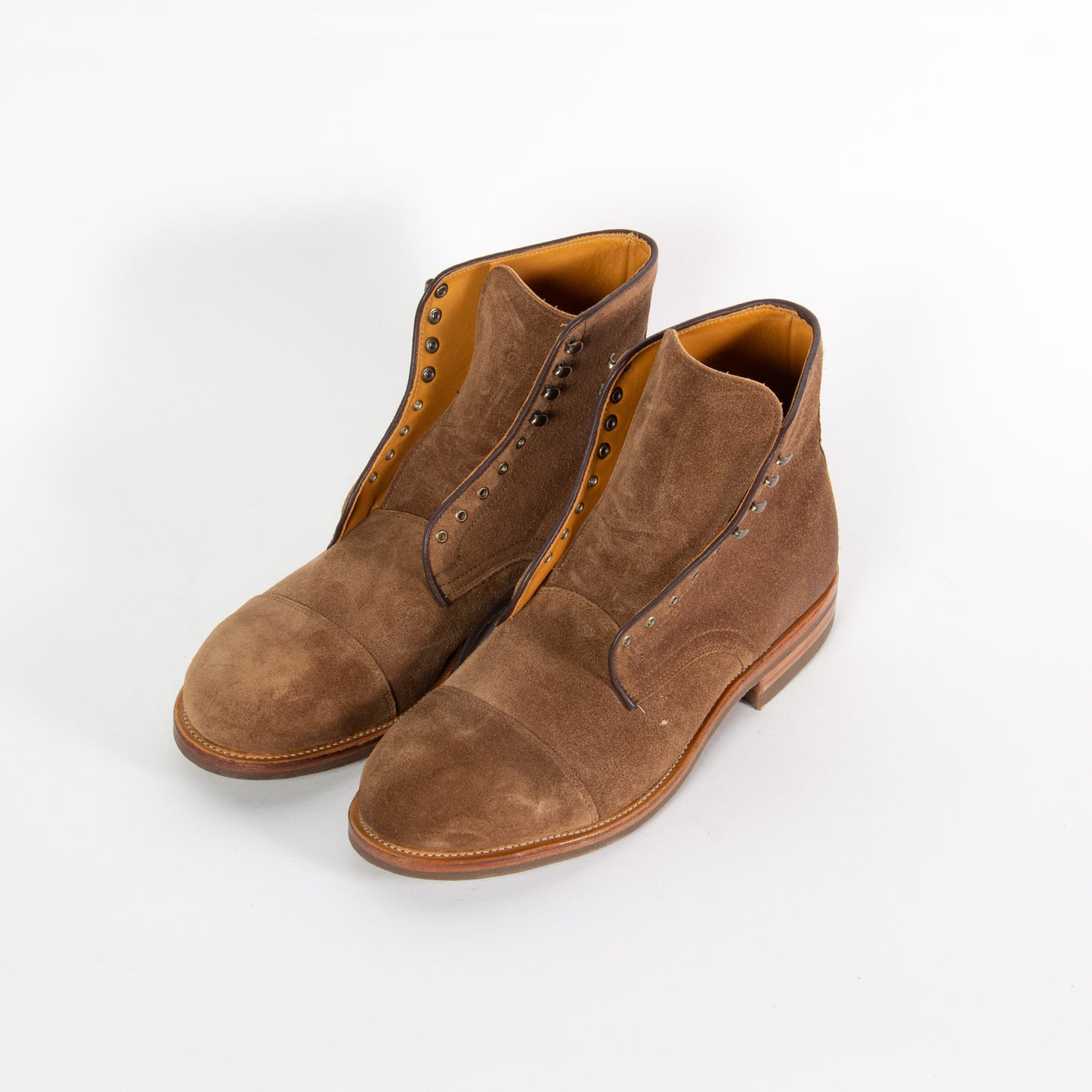 Halkett Boot Bison Calf Suede