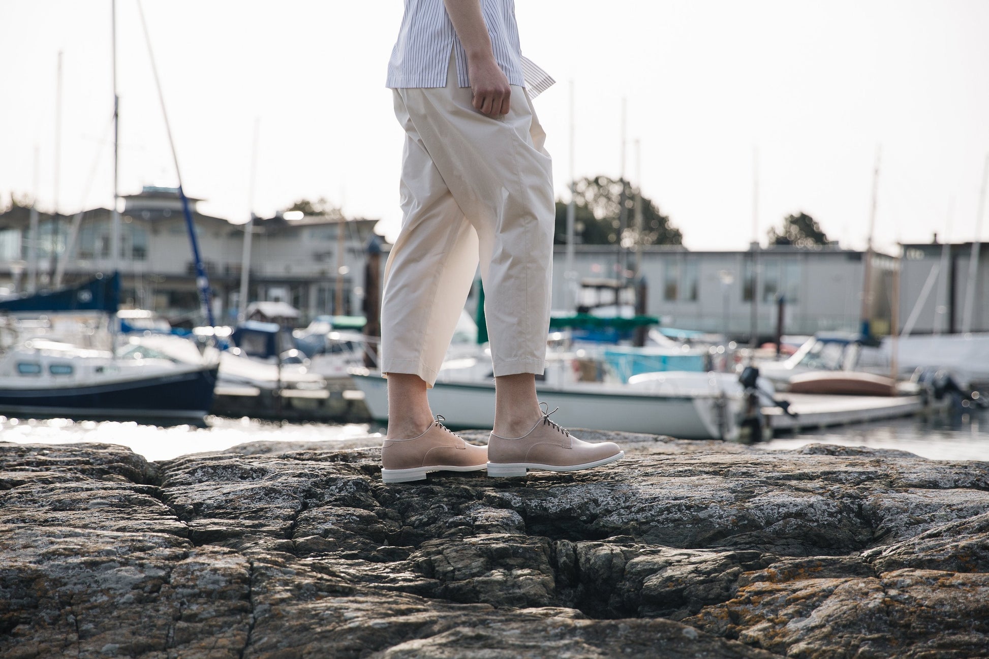 Derby Shoe Used White - VIBERG North America