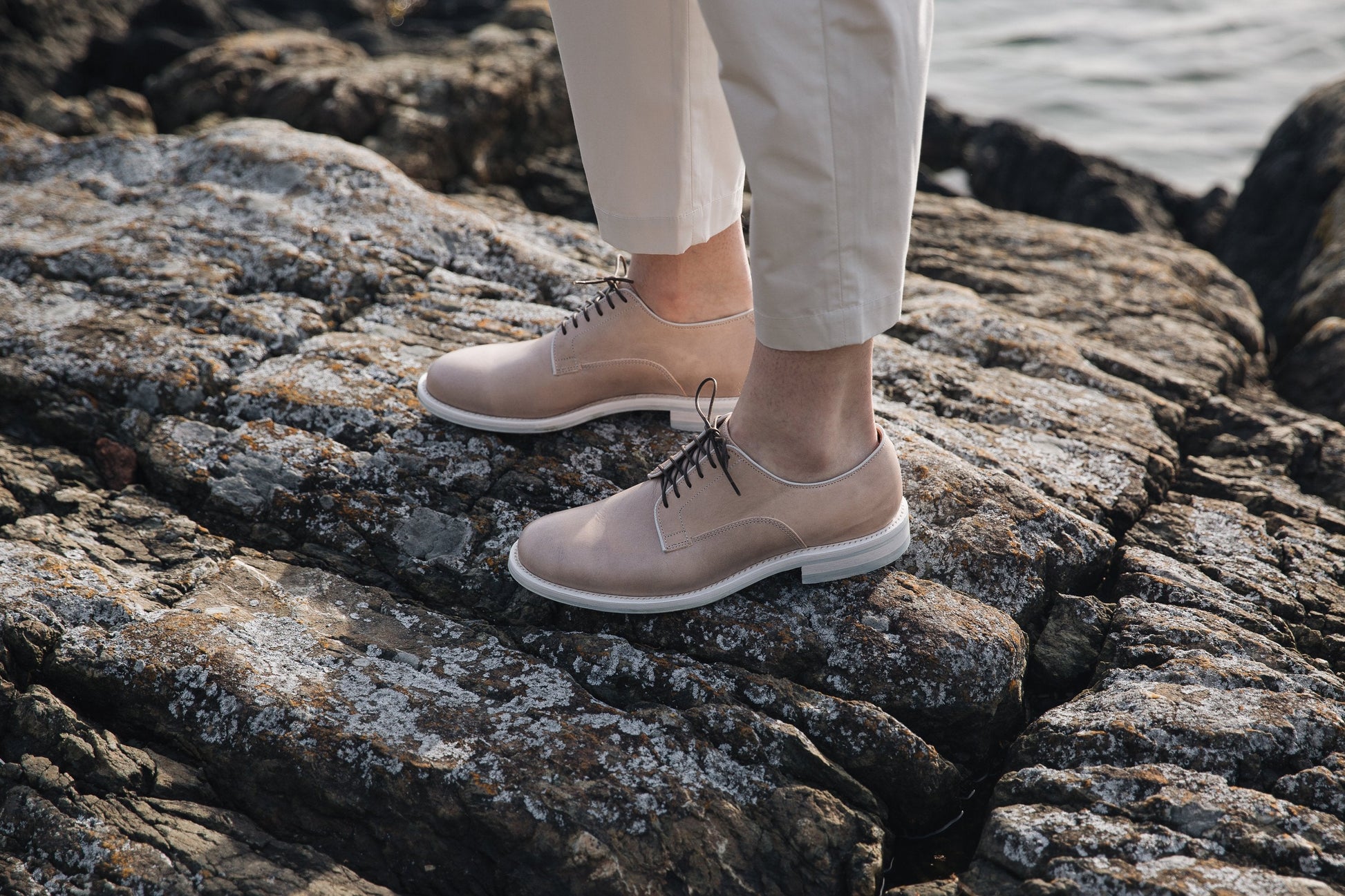 Derby Shoe Used White - VIBERG North America