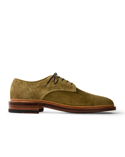 Rockland Blucher - Light Tobacco Calf Suede
