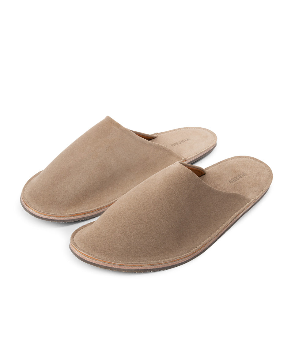 Slide - Mole Janus Calf Suede