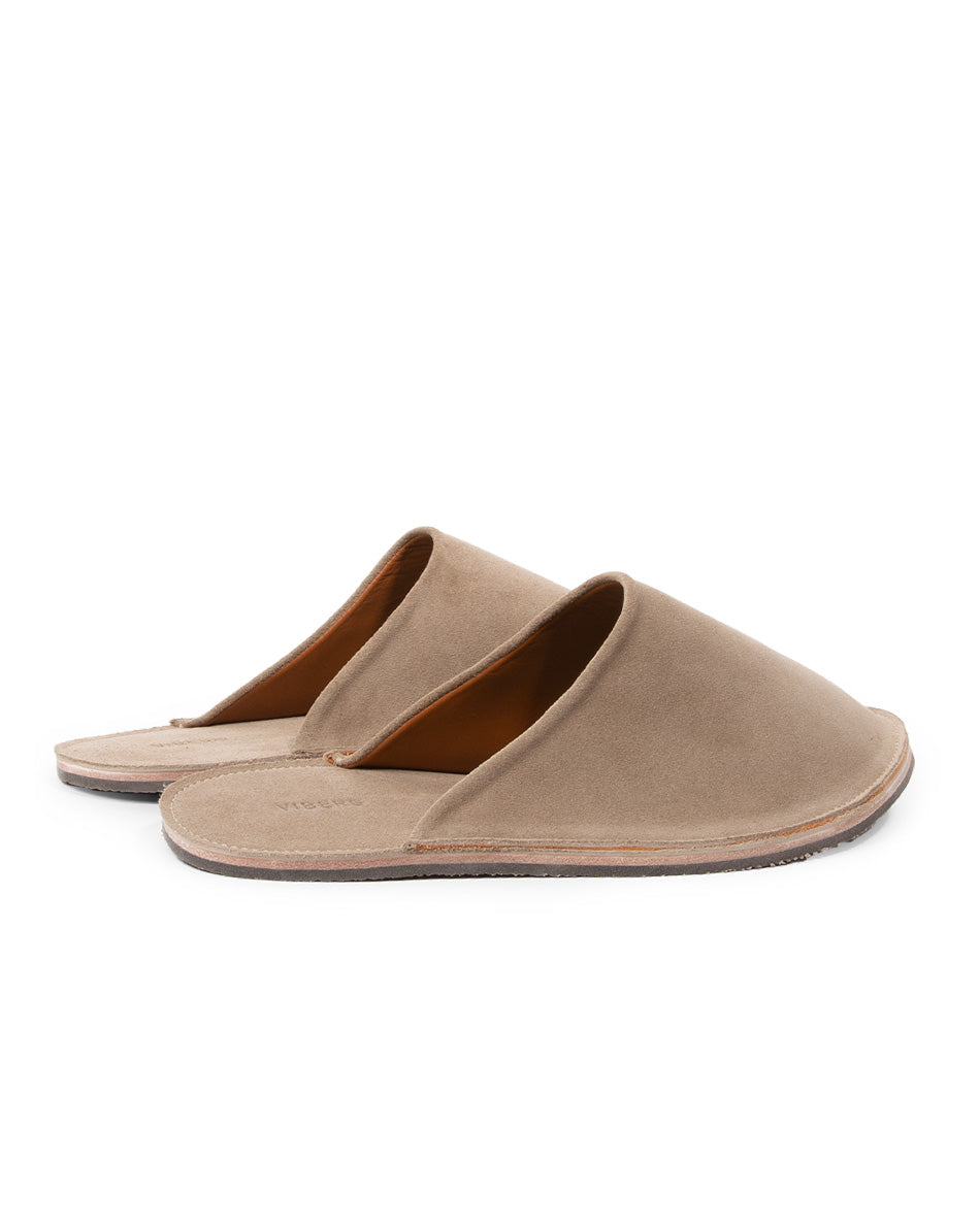 Slide - Mole Janus Calf Suede