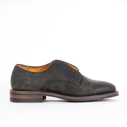 Derby Shoe - Nero Split Horsebutt