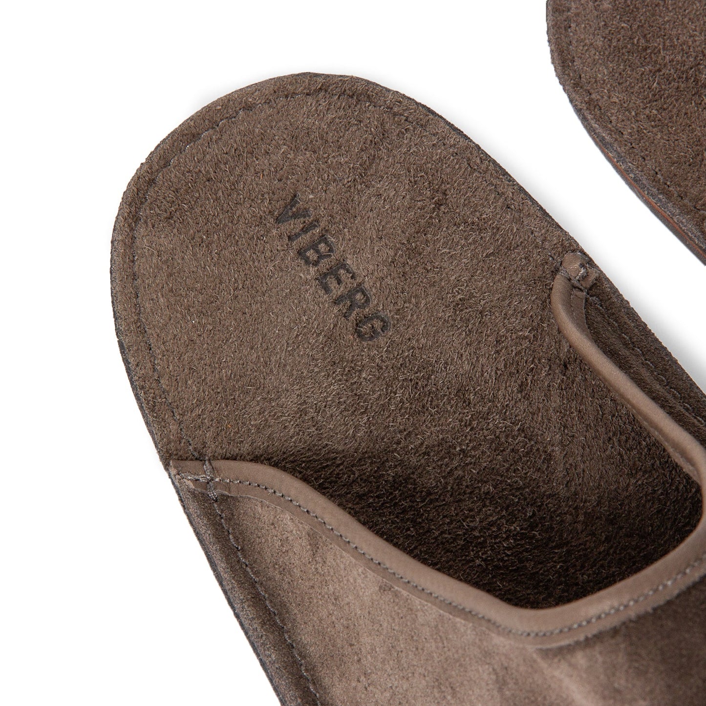 Slide - Thyme Janus Calf Suede