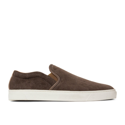 Slip On - Thyme Janus Calf Suede