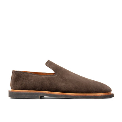 Slipper - Thyme Janus Calf Suede
