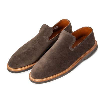 Slipper - Thyme Janus Calf Suede