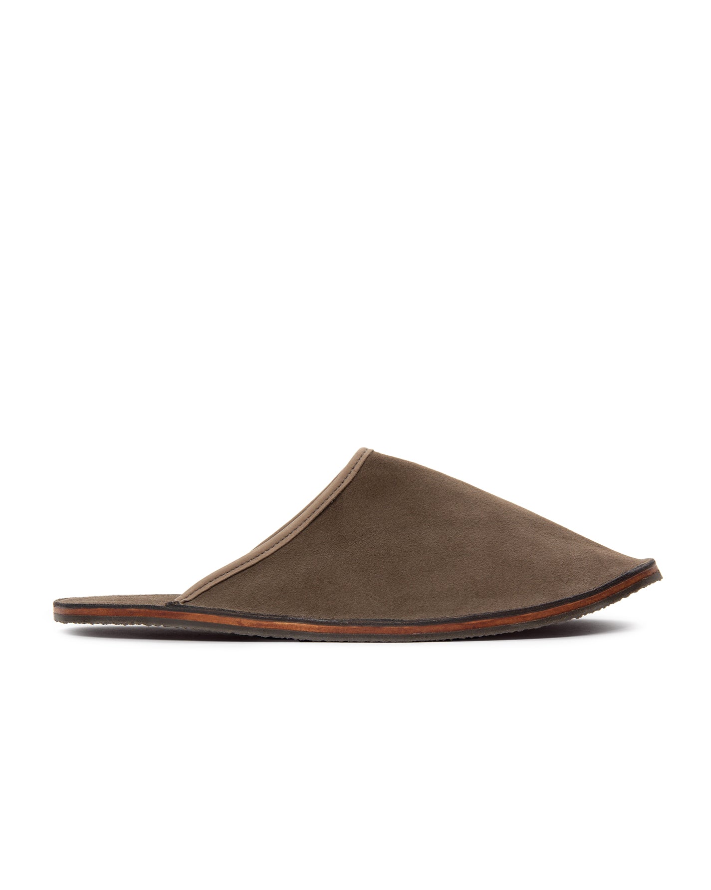 Slide - Fog Janus Calf Suede
