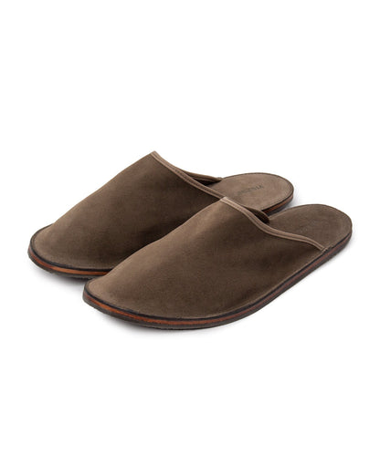 Slide - Fog Janus Calf Suede