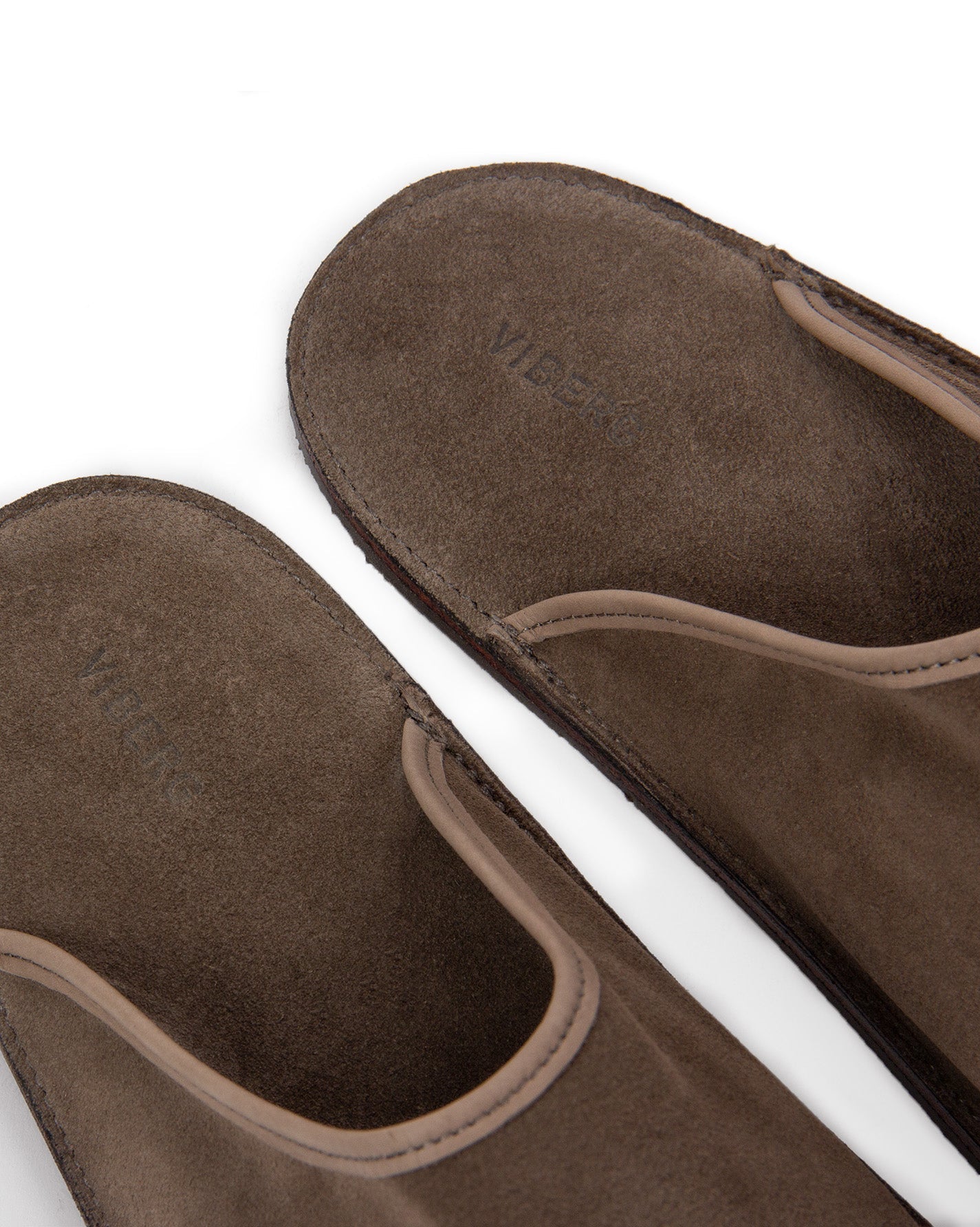 Slide - Fog Janus Calf Suede