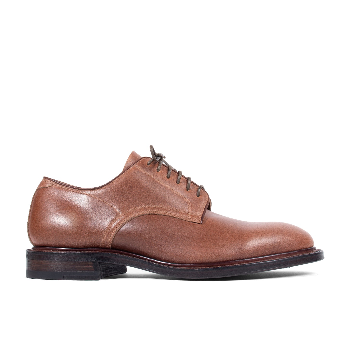 Navvy Cut Shoe - Bracken Latigo Waxed Flesh