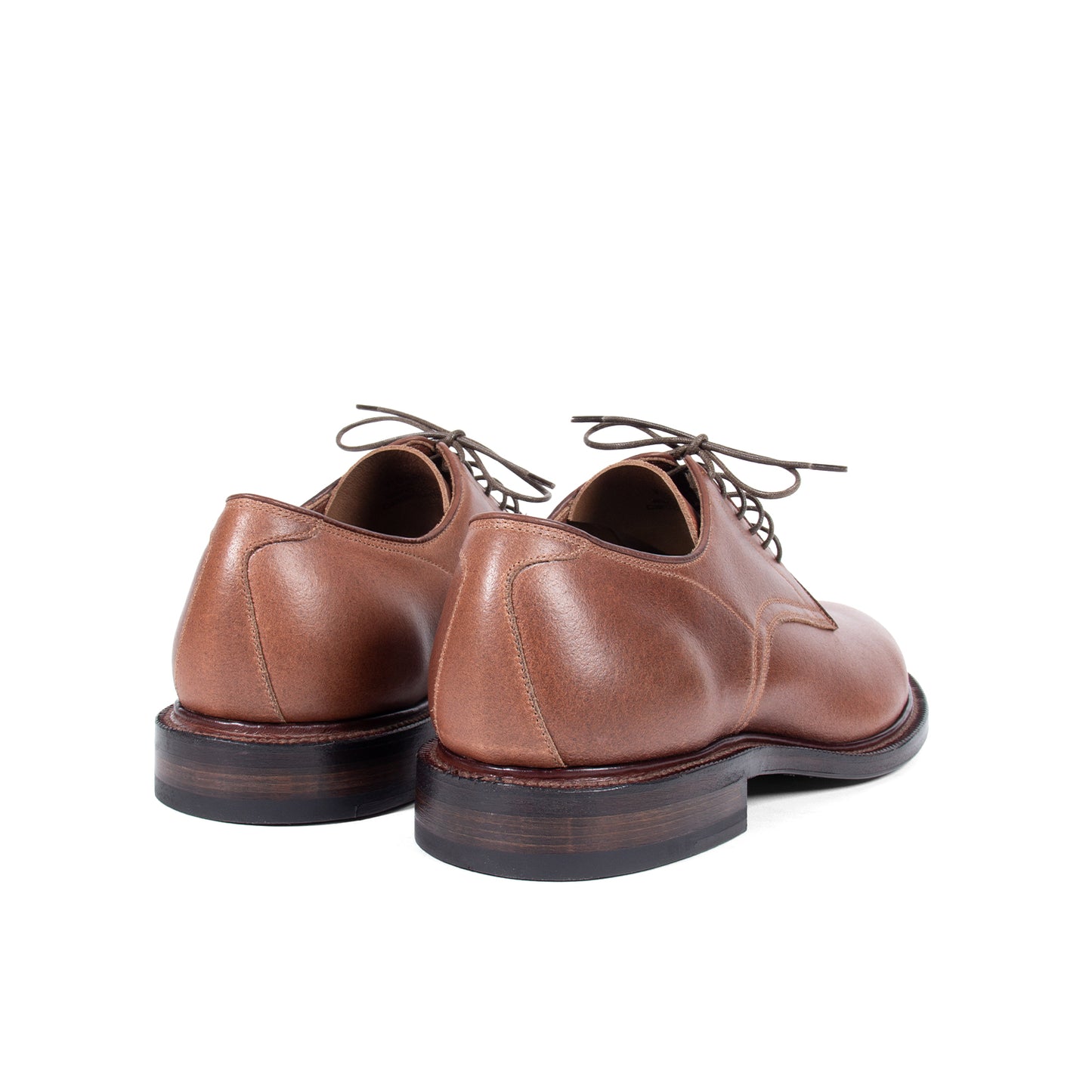 Navvy Cut Shoe - Bracken Latigo Waxed Flesh