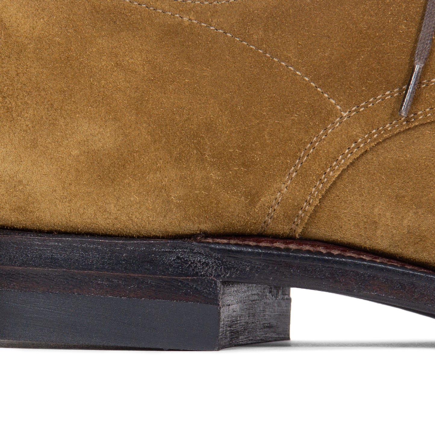 Navvy Cut Shoe - Coyote Janus Calf Suede