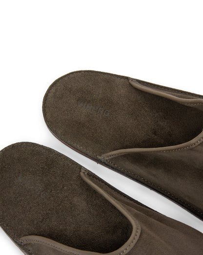 Slide - Loden Janus Calf Suede