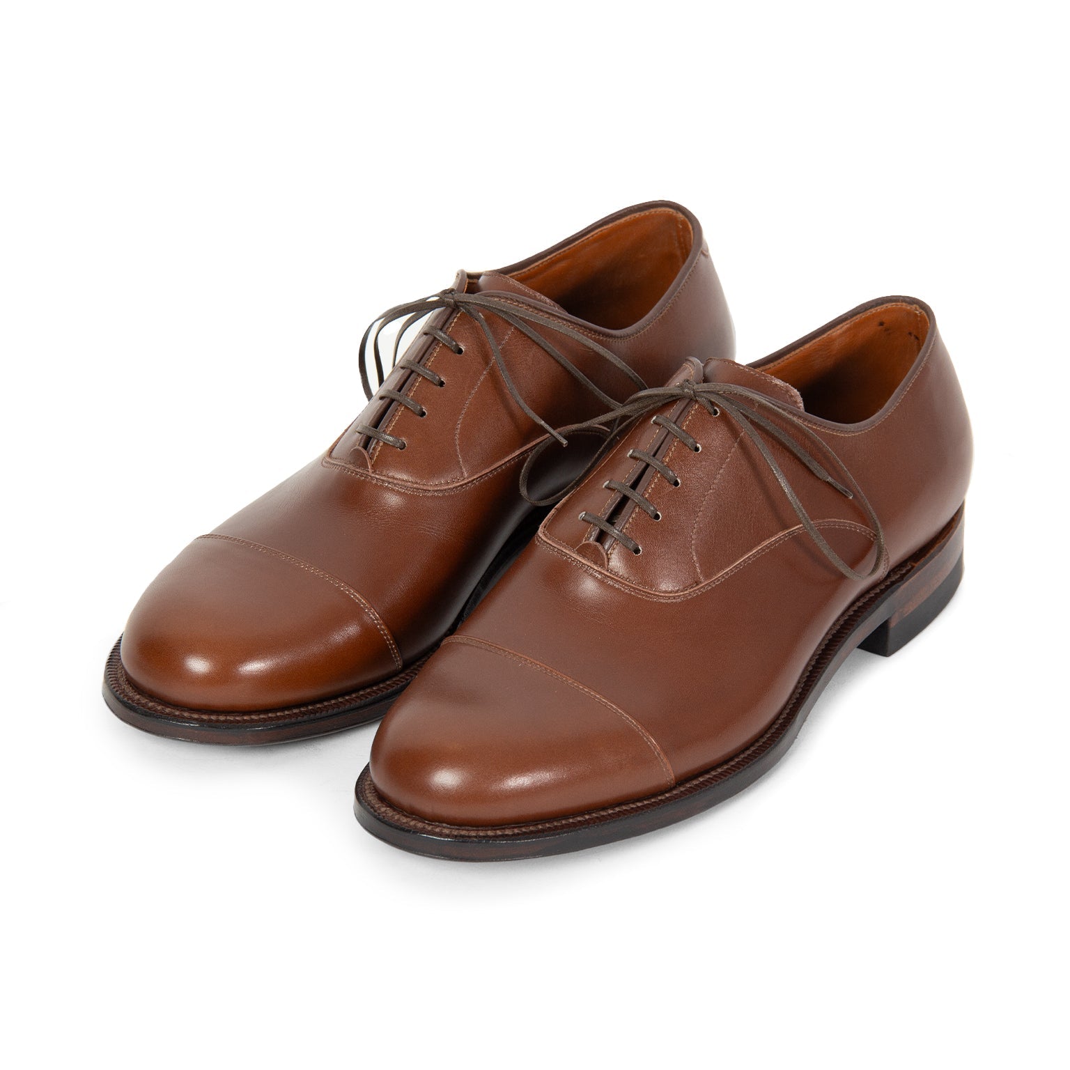 Bastion Oxford - Cognac Vocalou Calf - VIBERG