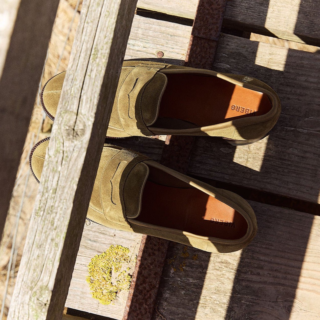 Bristol - Avocado Janus Calf Suede - VIBERG