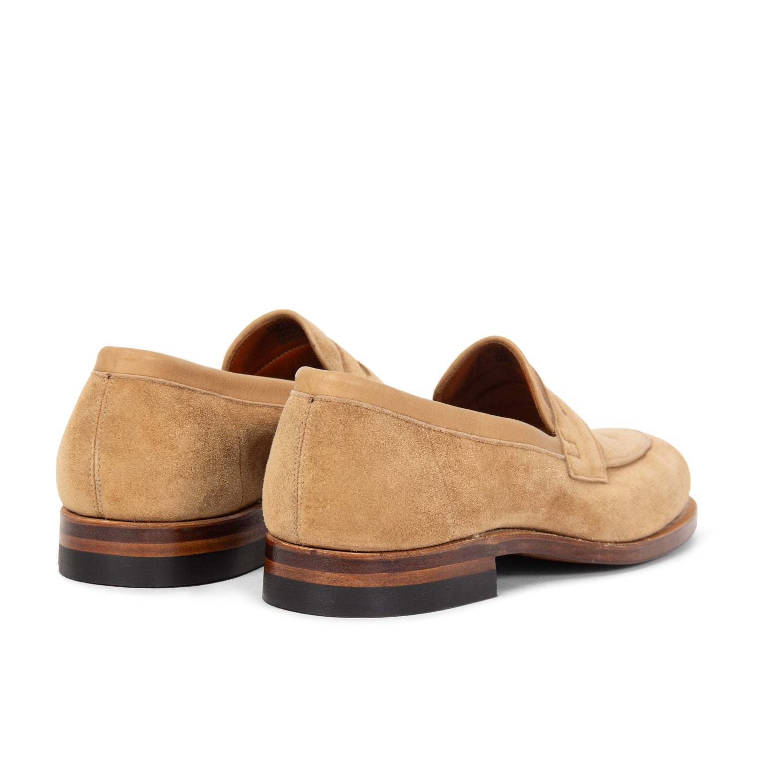 Bristol - Peanut Papillon Calf Suede - VIBERG