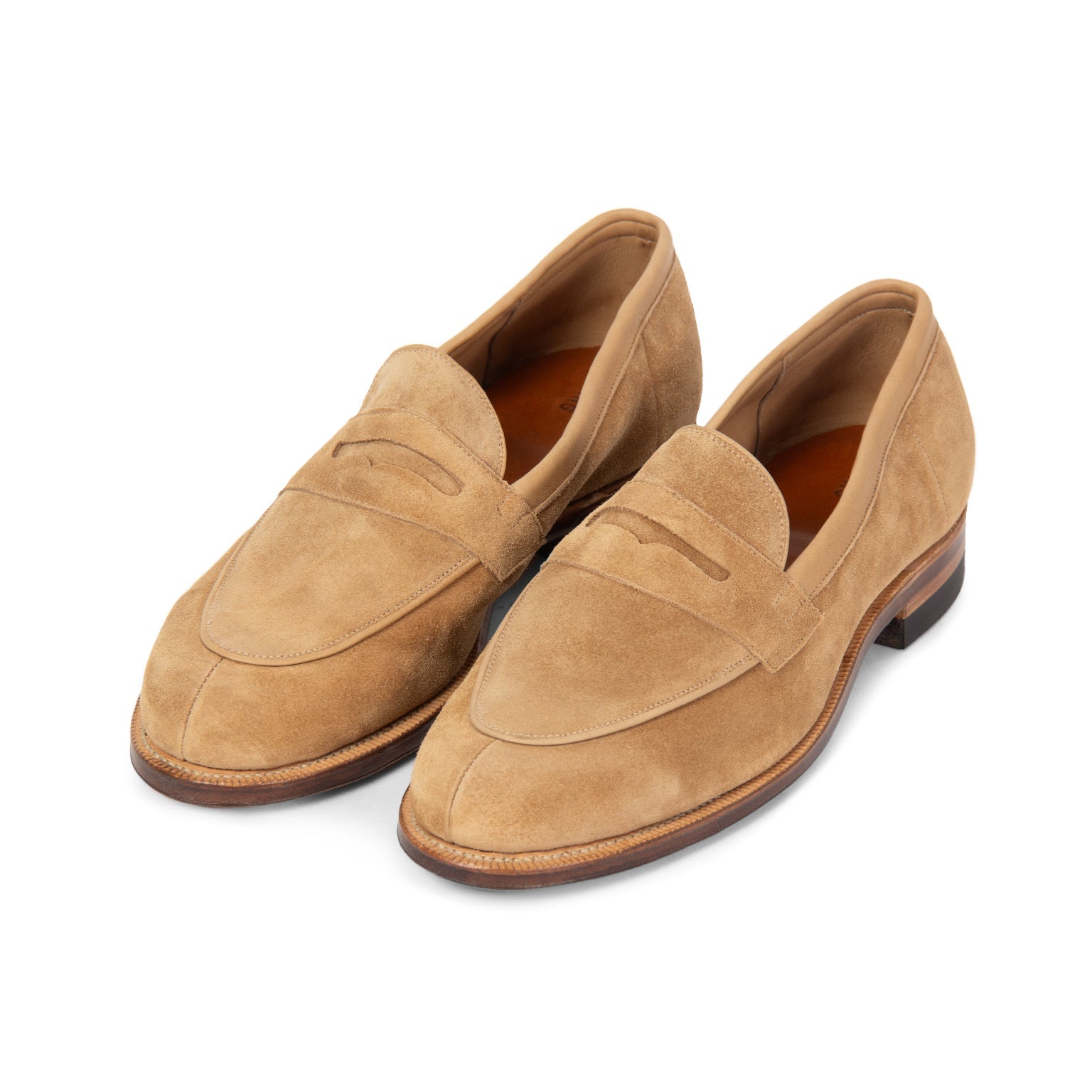 Bristol - Peanut Papillon Calf Suede - VIBERG