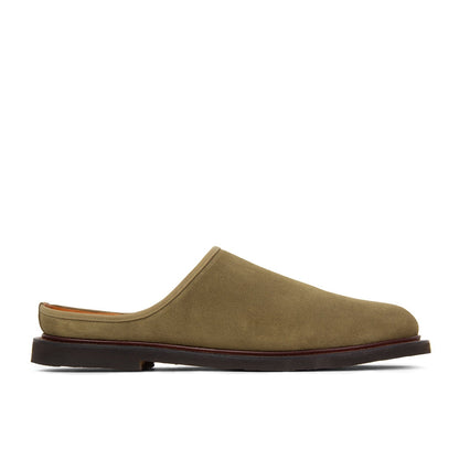 Mule - Avocado Janus Calf Suede - VIBERG