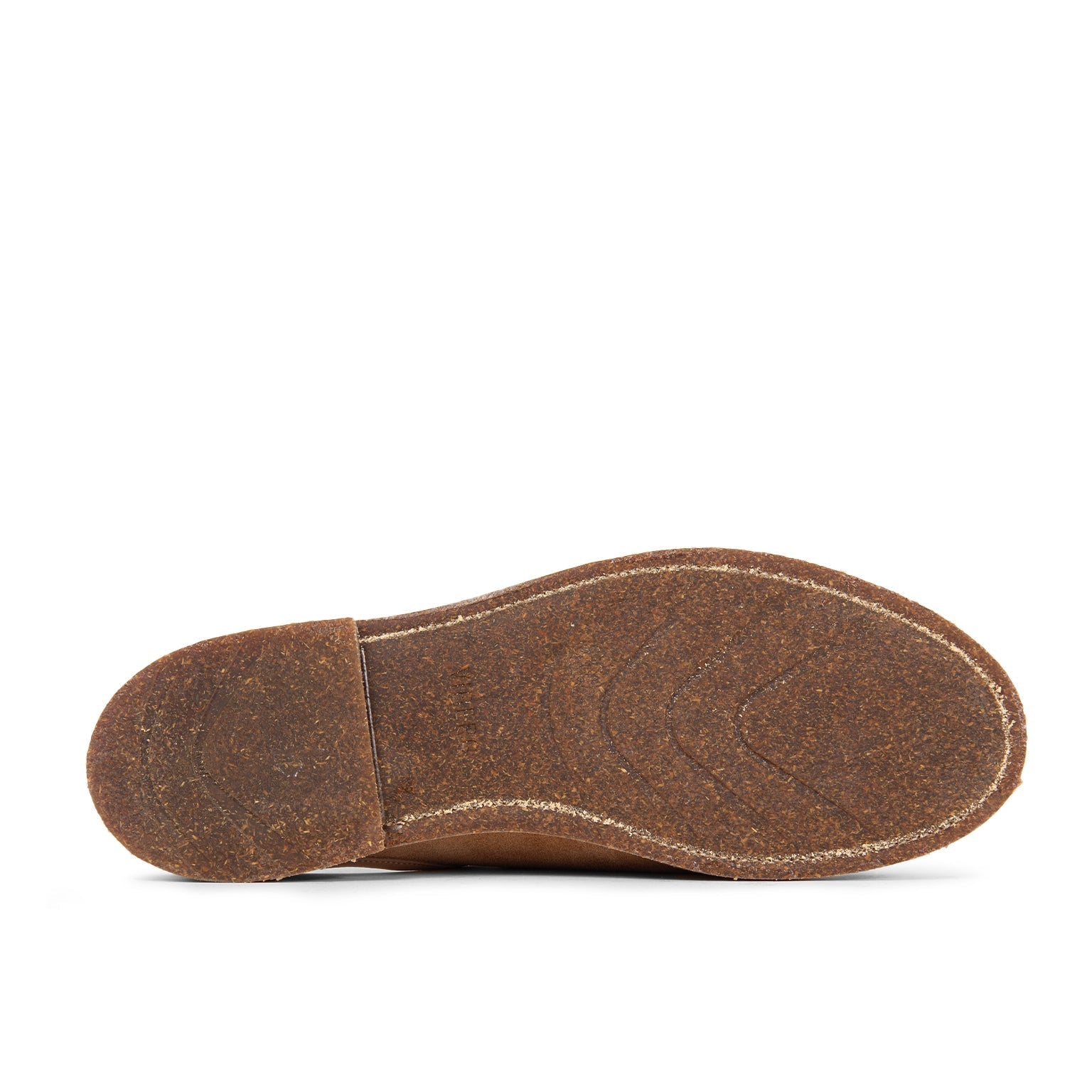 Mule - Peanut Papillon Calf Suede - VIBERG