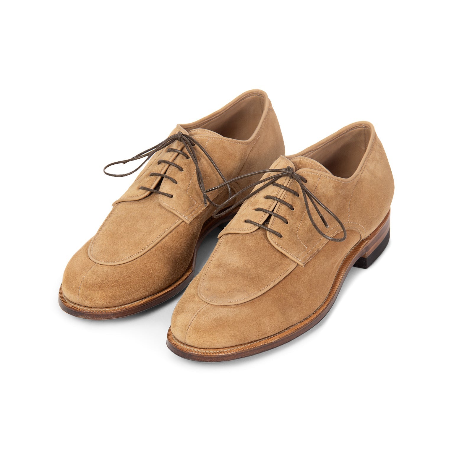 Savoy - Peanut Papillon Calf Suede - VIBERG