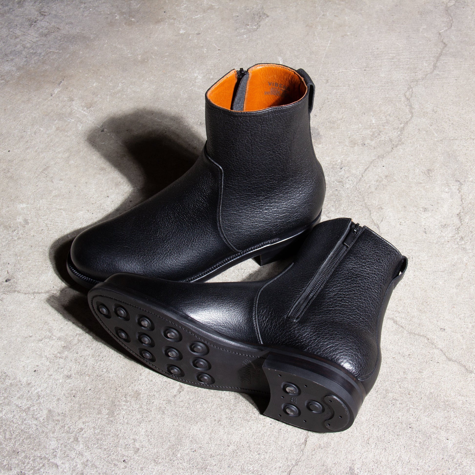 Side Zip - Black Tanganiyka - VIBERG