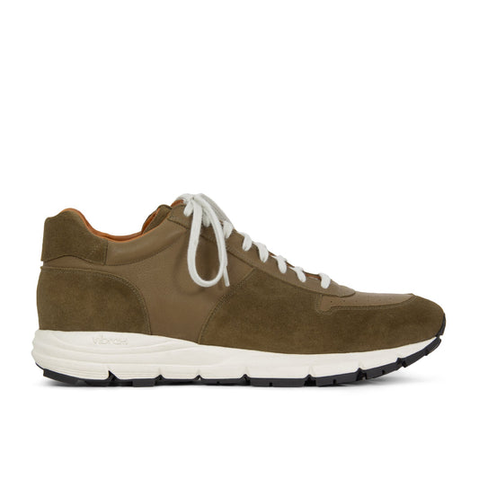Sneaker - Avocado Janus Calf Suede - VIBERG